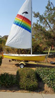 Alcort minifish sailboat for sale