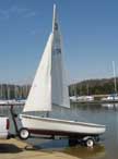 1974 Capri Omega 14 sailboat