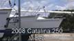 2008 Catalina 250 sailboat