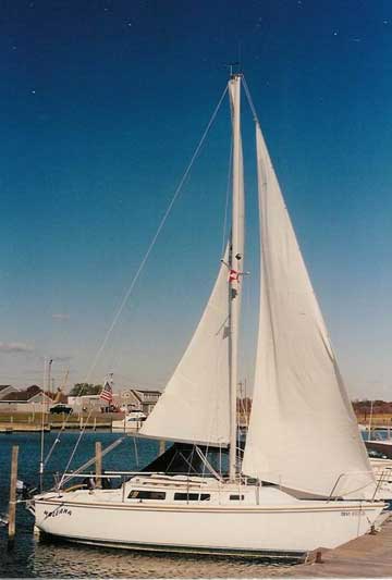 1986 Catalina 25 sailboat