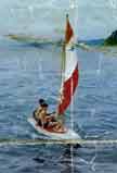 1960 Fuji 12 sailboat