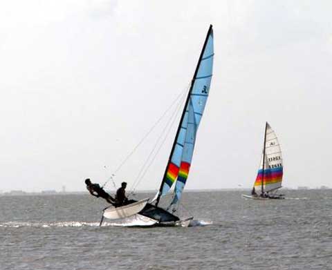 Hobie 16 sailboat