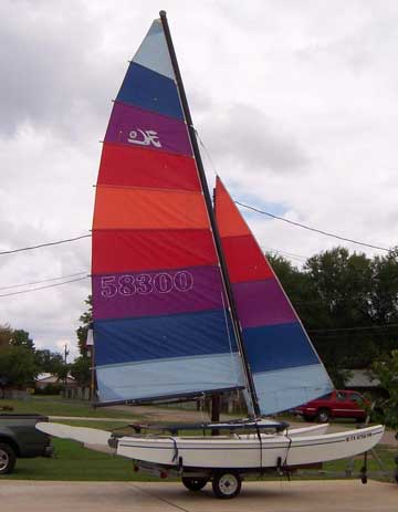 1981 Hobie 16 sailboat