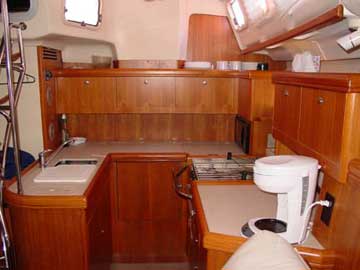 2002 Hunter 456 sailboat