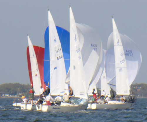 race 8 downwind