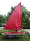 early 60s Moth, Lanaverre built sailboat