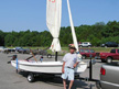 1970 Snipe sailboat