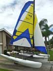 2013 Windrider 17 sailboat