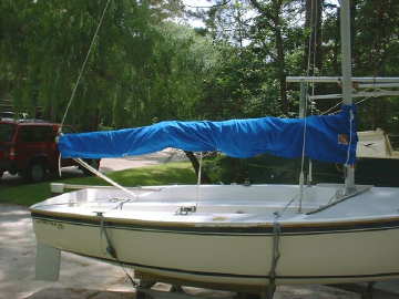 1988 Capri 14.2, sail cover