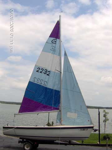 1988 Capri 14.2 sailboat